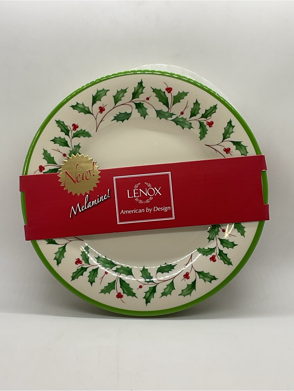 New Lenox Holiday Melamine Accent Plate Set